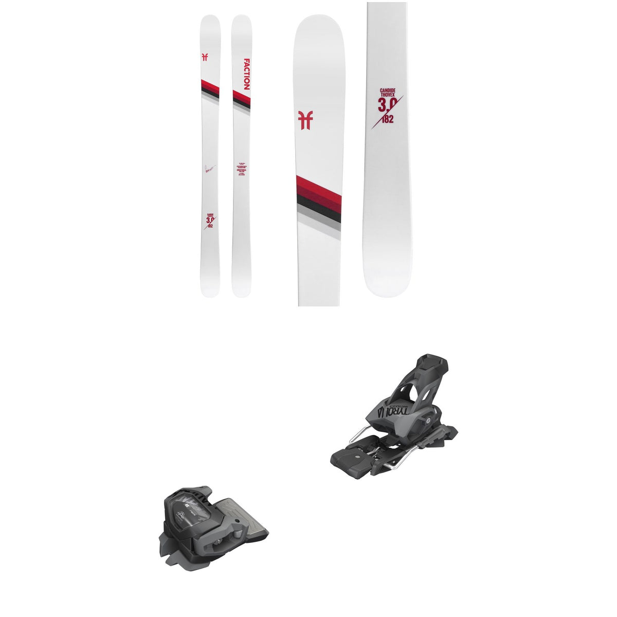 Faction Candide 3.0 Skis 2020 + Tyrolia evo Attack² 13 GW Bindings