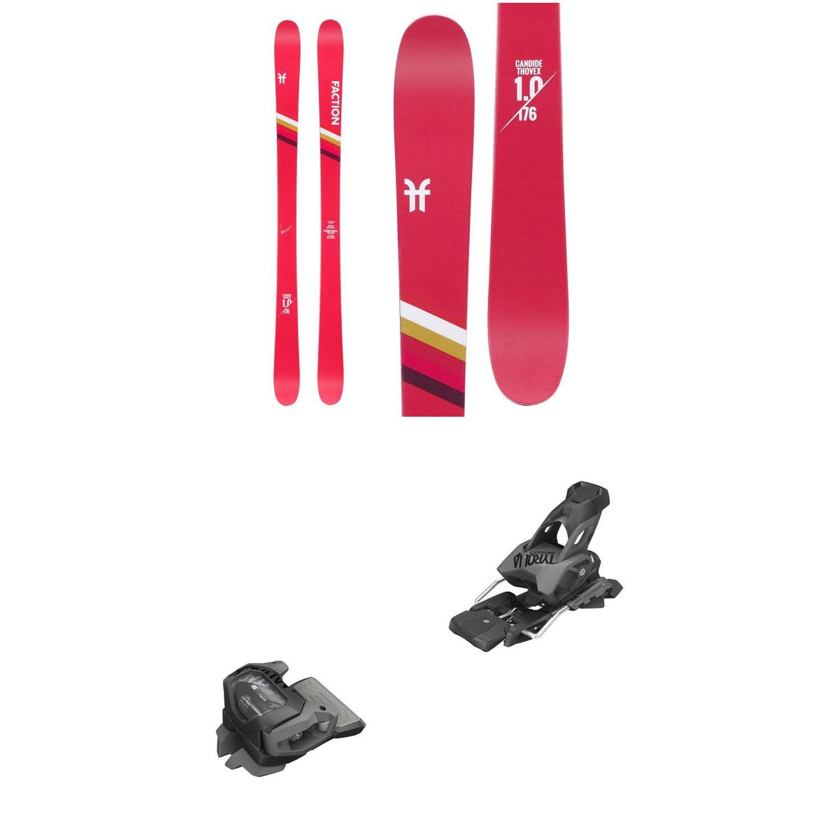 Faction Candide 1.0 Skis 2020 + Tyrolia evo Attack² 13 GW Bindings