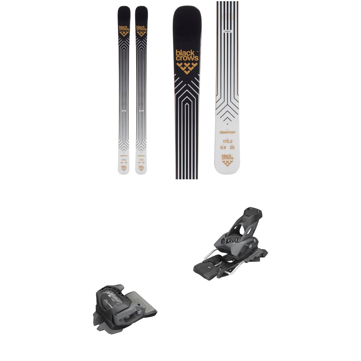 Black Crows Daemon Skis 2020 + Tyrolia evo Attack² 13 GW Bindings