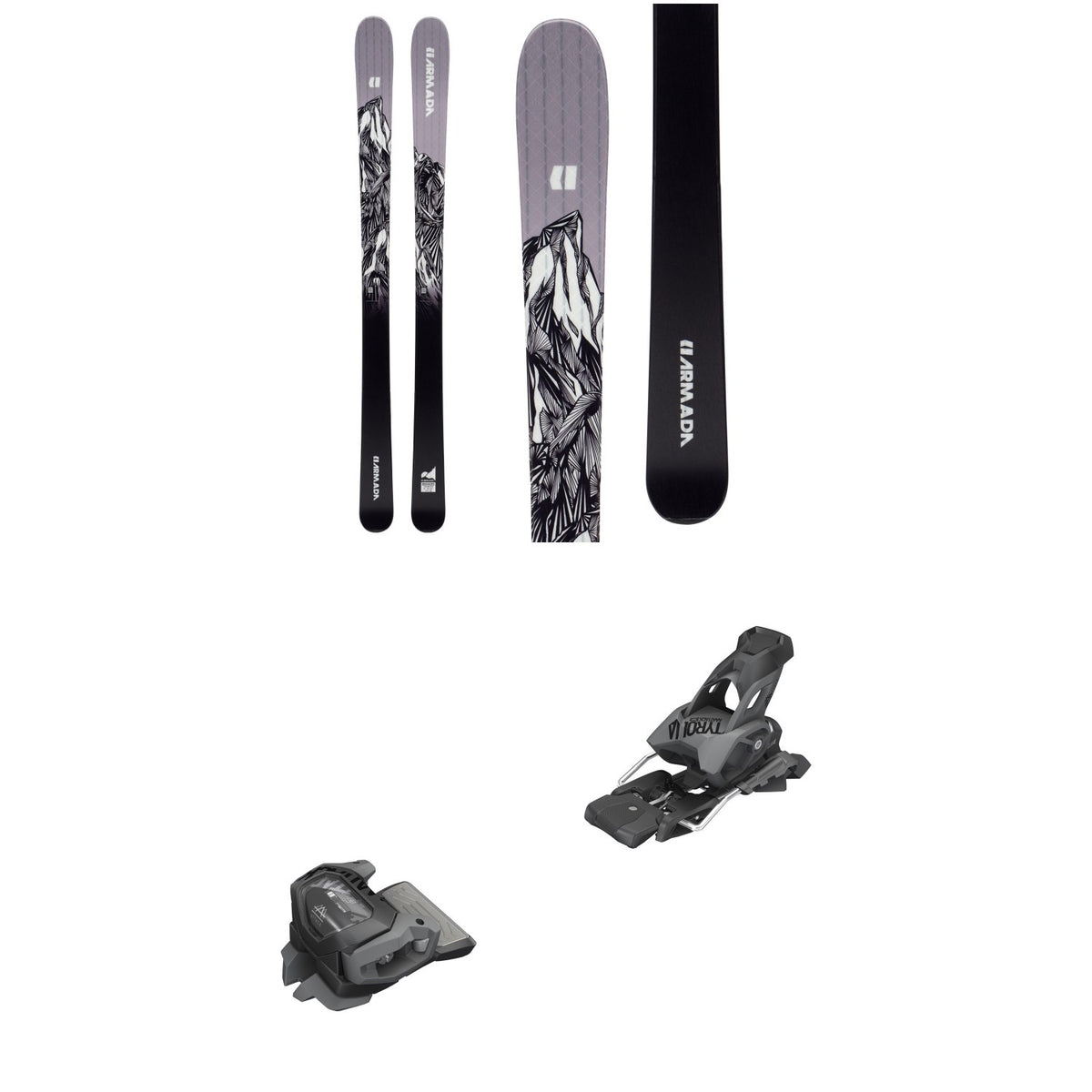 Armada Invictus 99 Ti Skis 2020 + Tyrolia evo Attack² 13 GW Bindings