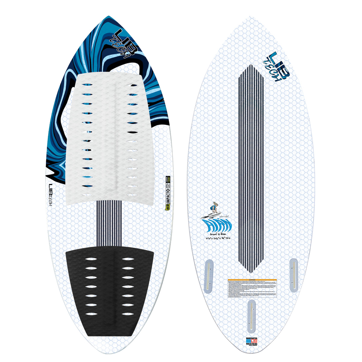 Lib Tech Air'n Skim Wakesurf Board 2022