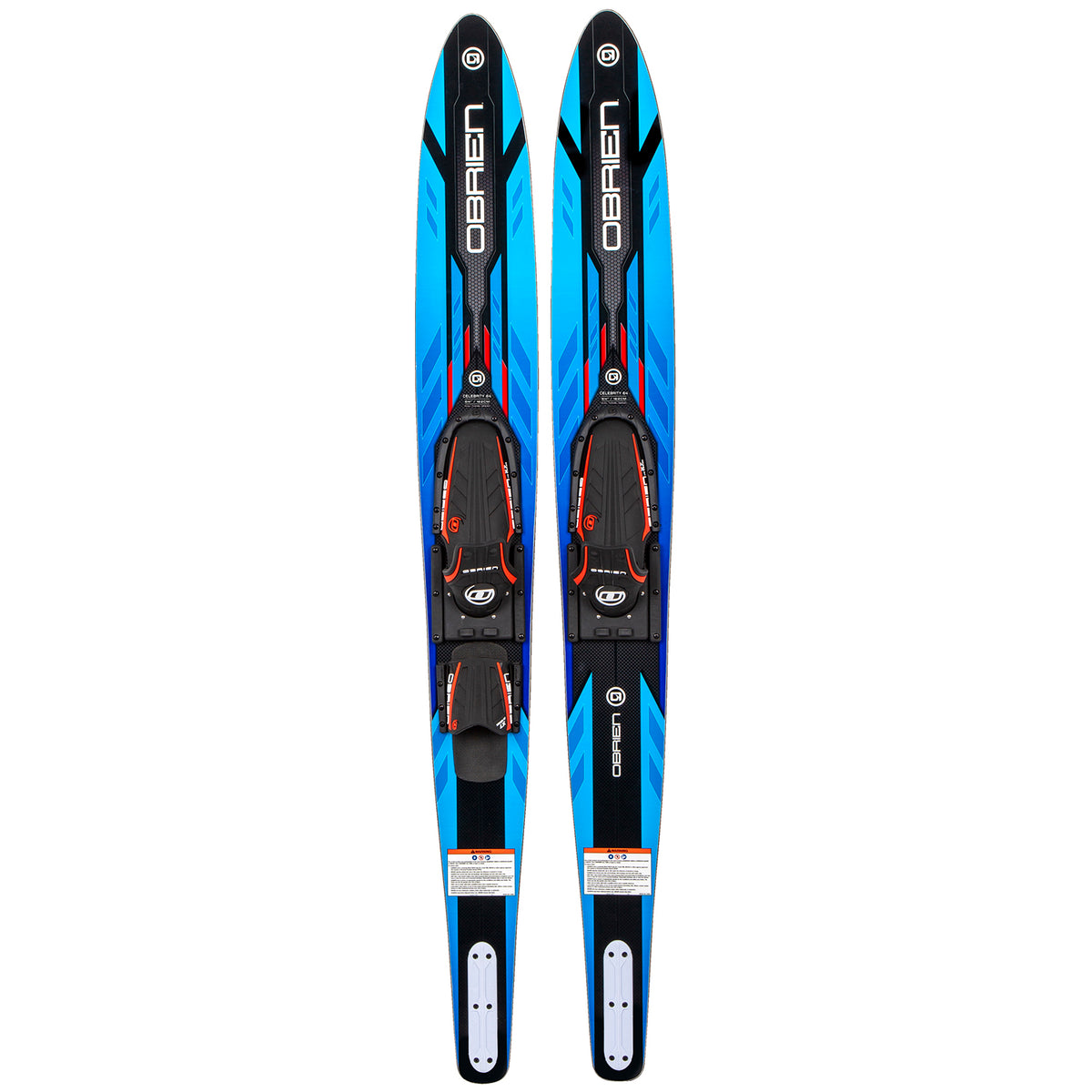 Obrien Celebrity 64 Combo Water Skis + Jr. X-7 & RT Bindings - Kids'