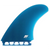 True Ames TA Futures Twin Fin Set Blue