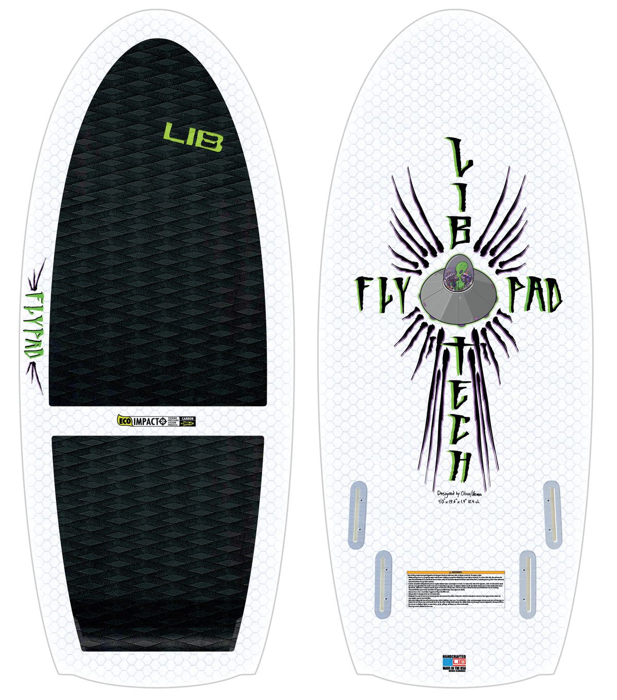 Lib Tech Fly Pad Wakesurf Board 2022