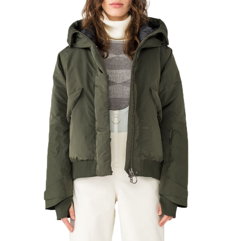 Holden Cropped Down Alpine Jacket - Women's Dark Olive