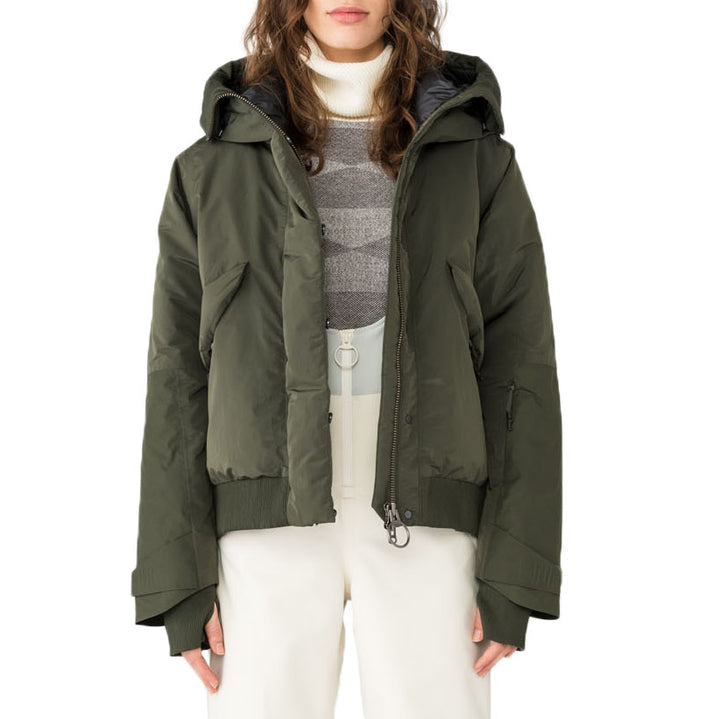Holden Cropped Down Alpine Jacket - Women's Dark Olive