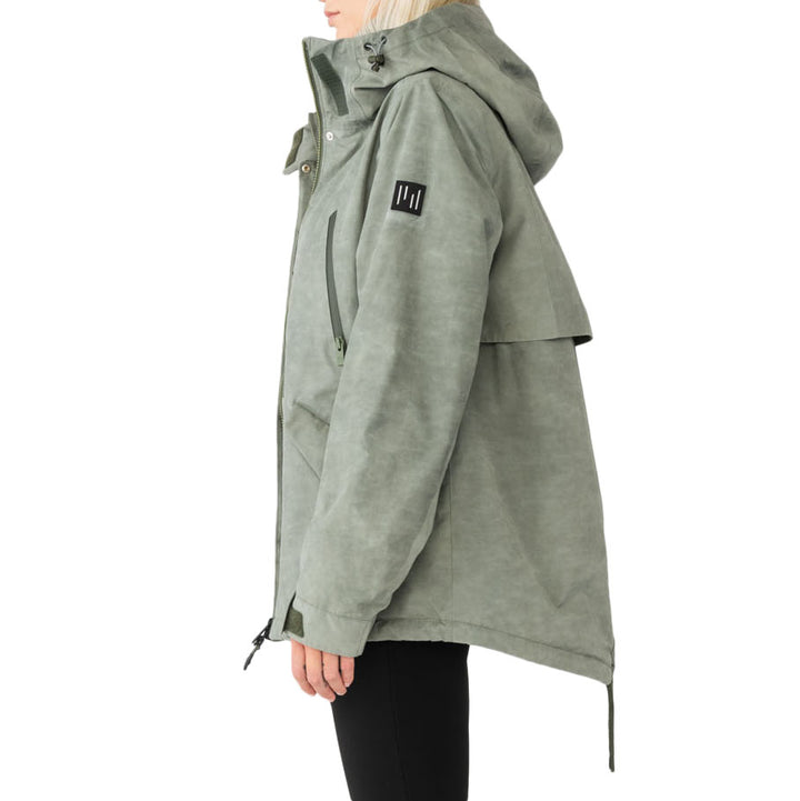 Holden Fishtail Insulated Jacket - Women's Dark Olive Distressed