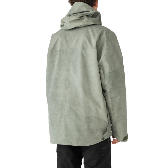 Holden Side Zip Anorak - Men's Dark Olive Distressed