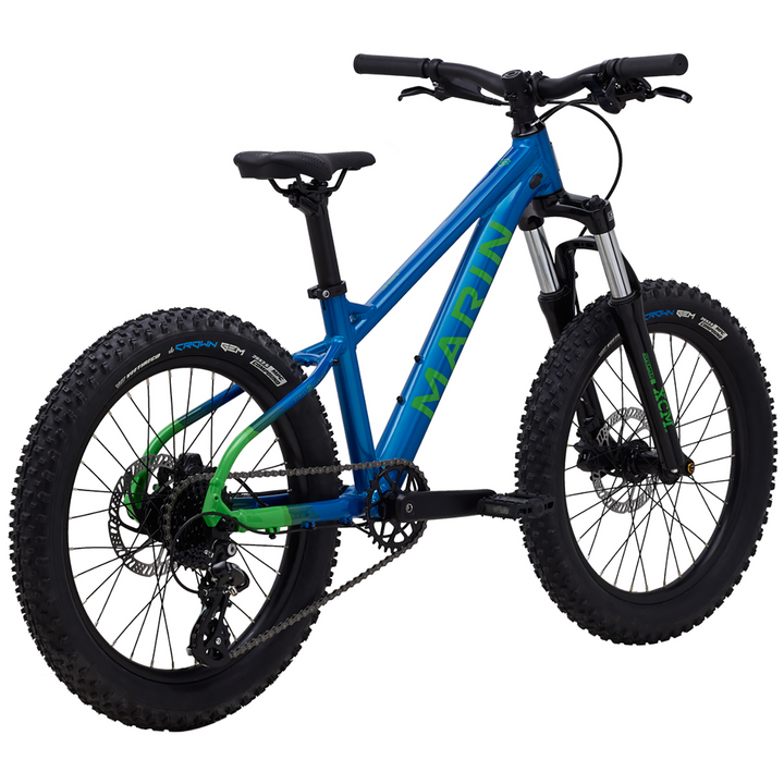 Marin San Quentin 20" Complete Mountain Bike - Kids' 2022 Gloss Blue/Green/Black