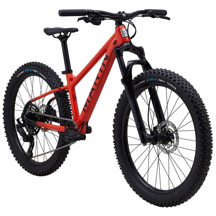 Marin San Quentin 24" Complete Mountain Bike - Kids' 2022 Gloss Red/Black