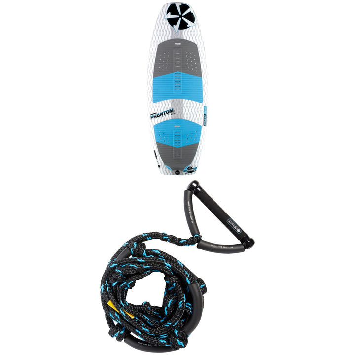Phase Five Phantom Wakesurf Board + Phase Five Pro Surf Rope 2021