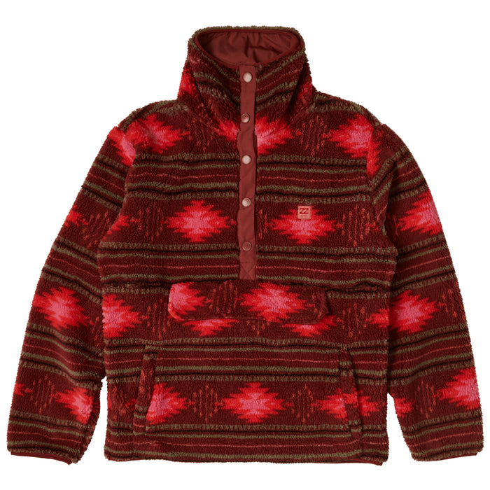 Billabong Switchback Fleece Pullover - Women's Chestnut