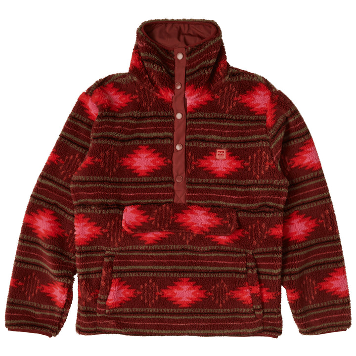 Billabong Switchback Fleece Pullover - Women's Chestnut