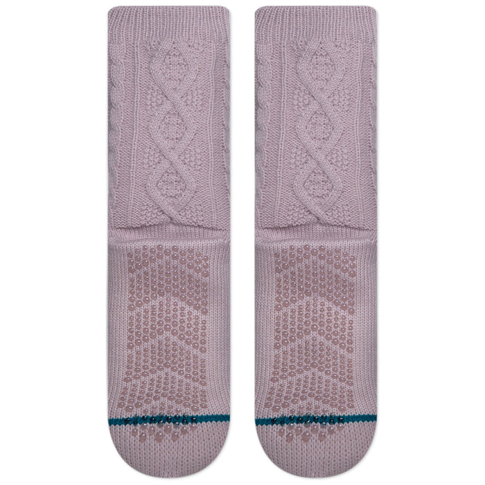 Stance Kennedy Slipper Socks Lavender
