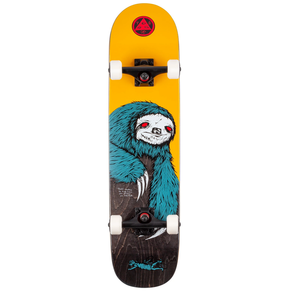 Welcome Sloth 7.75 Skateboard Complete