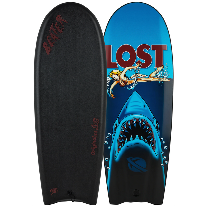 Catch Surf Beater Original 54 - Lost Edition 6 Surfboard Black/Shark Attack
