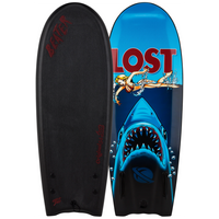 Catch Surf Beater Original 54 Twin - Lost Edition 6 Surfboard Black/Shark Attack::Black/Shark Attack