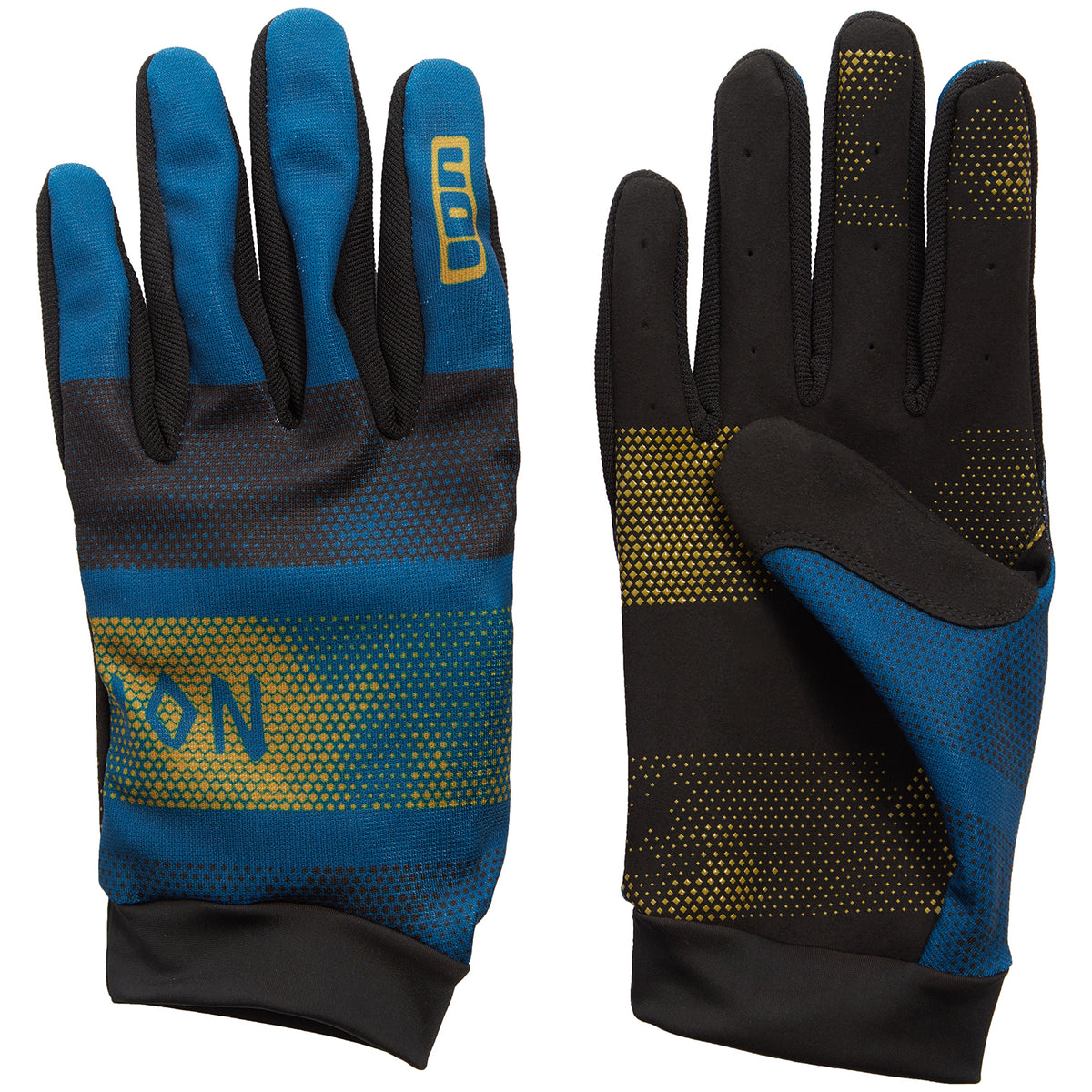 ION Scrub Bike Gloves Ocean Blue