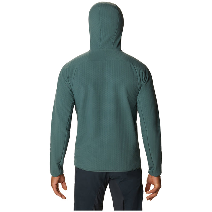 Mountain Hardwear Keele™ Grid Hoodie - Men's Black Spruce