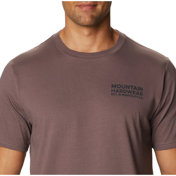 Mountain Hardwear Climbing Gear T-Shirt - Men's Warm Ash