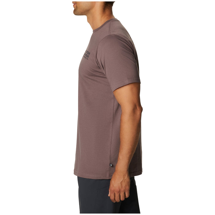 Mountain Hardwear Climbing Gear T-Shirt - Men's Warm Ash