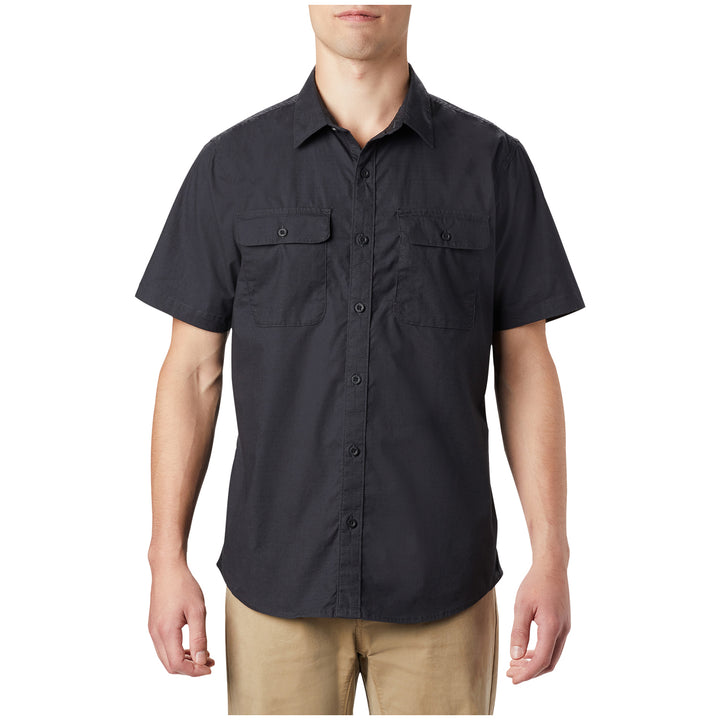 Mountain Hardwear J Tree Short-Sleeve Shirt - Men's Dark Storm
