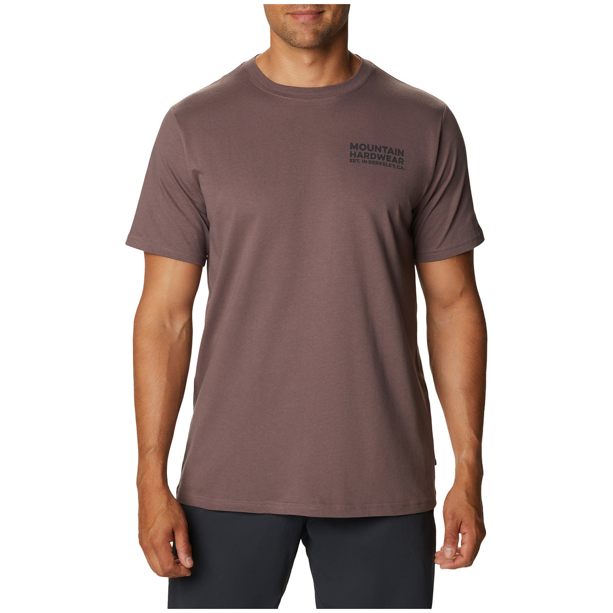 Mountain Hardwear Climbing Gear T-Shirt - Men's Warm Ash