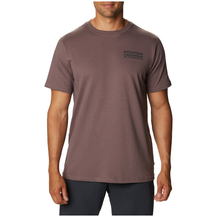 Mountain Hardwear Climbing Gear T-Shirt - Men's Warm Ash