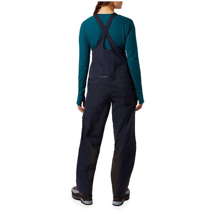 Mountain Hardwear Exposure/2 GORE-TEX Pro Short Bibs - Women's Dark Zinc