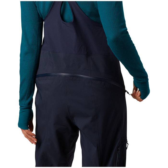 Mountain Hardwear Exposure/2 GORE-TEX Pro Short Bibs - Women's Dark Zinc