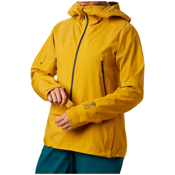 Mountain Hardwear High Exposure™ GORE-TEX C-Knit Anorak Jacket - Women's Gold Hour
