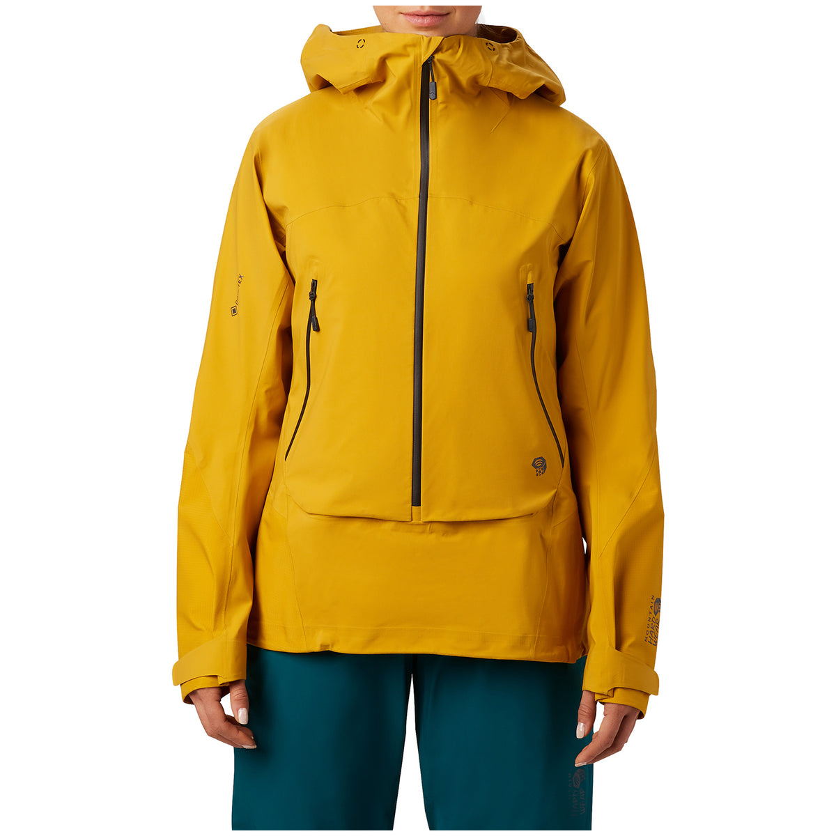 Mountain Hardwear High Exposure™ GORE-TEX C-Knit Anorak Jacket - Women's Gold Hour
