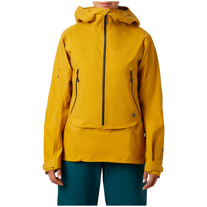 Mountain Hardwear High Exposure™ GORE-TEX C-Knit Anorak Jacket - Women's Gold Hour