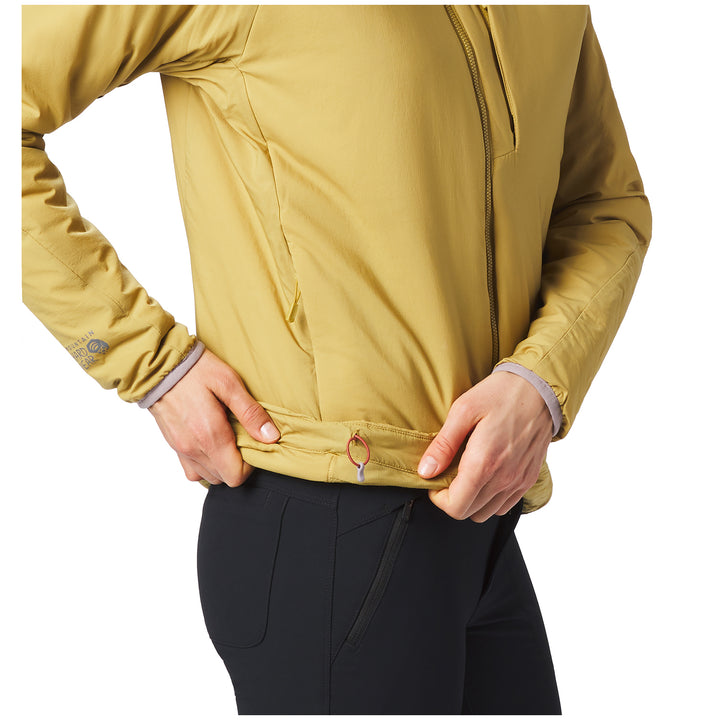 Mountain Hardwear Kor Strata™ Hooded Jacket - Women's Dark Bolt