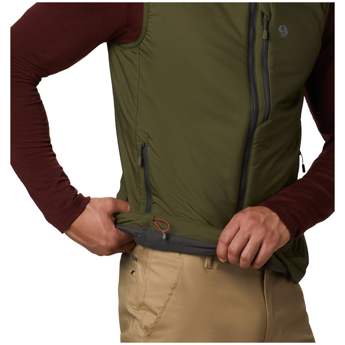Mountain Hardwear Kor Strata Vest - Men's Dark Army