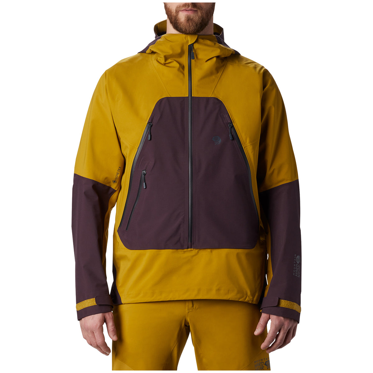 Mountain Hardwear High Exposure GORE-TEX C-Knit Anorak Jacket - Men's Dark Bolt