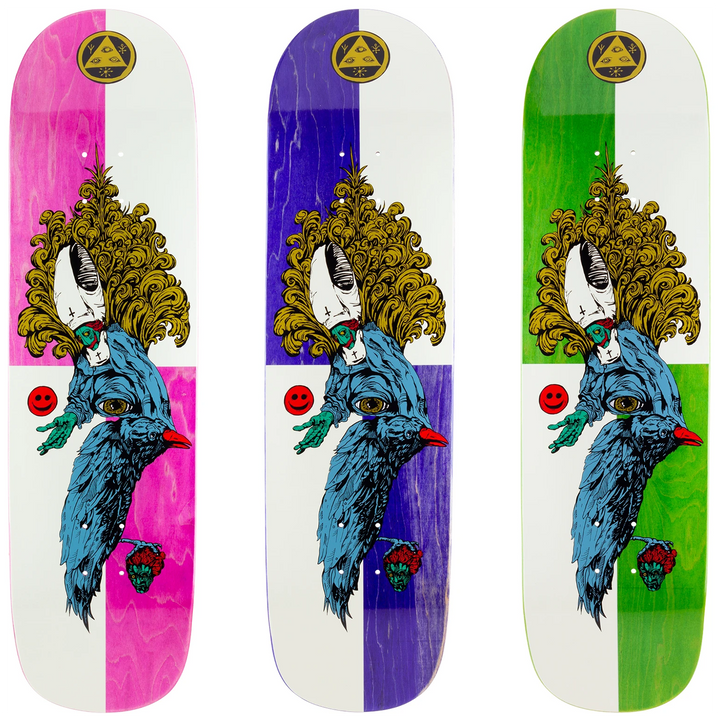 Welcome Tonight I'm Yours on Big Bunyip 8.5 Skateboard Deck