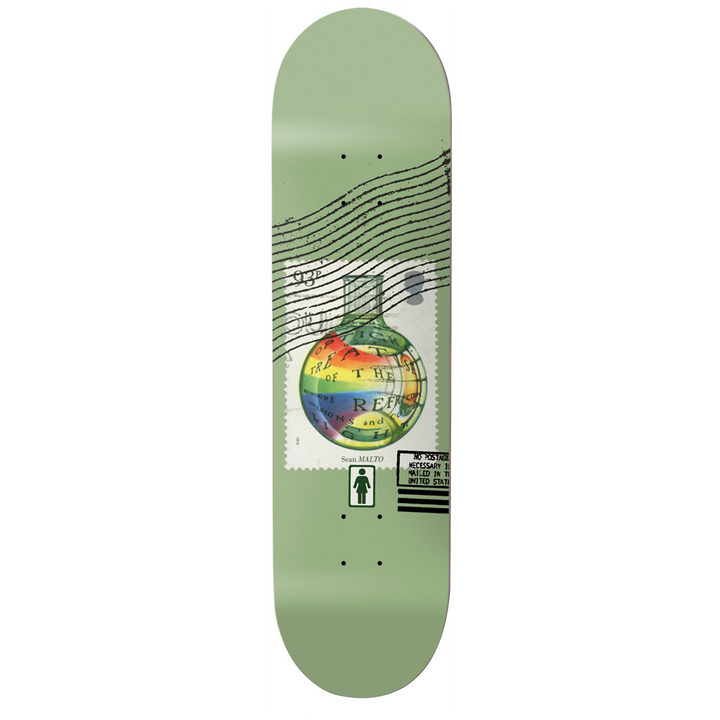 Girl Malto Postal 8.25 Skateboard Deck