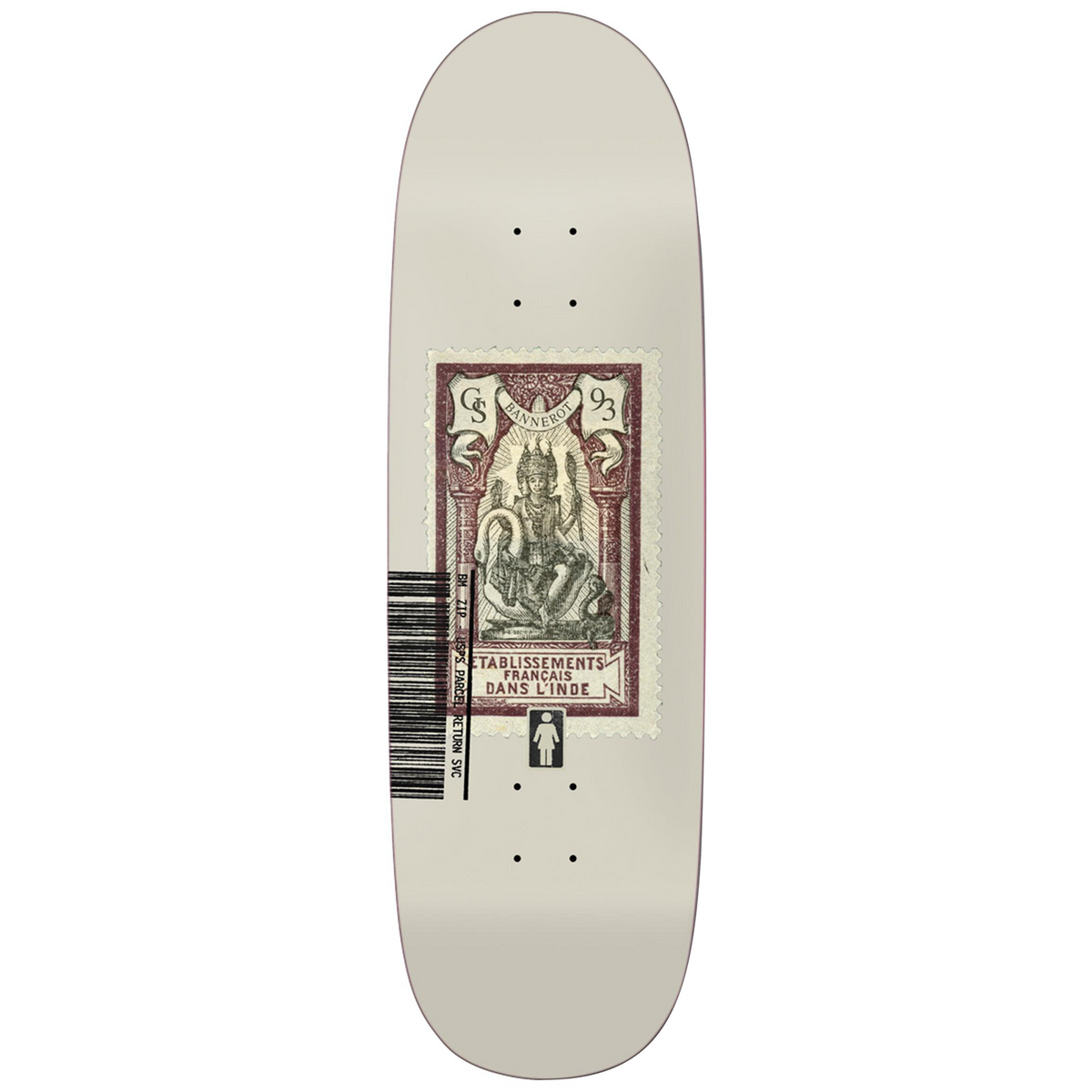 Girl Bannerot Postal Loveseat 9.0 Skateboard Deck