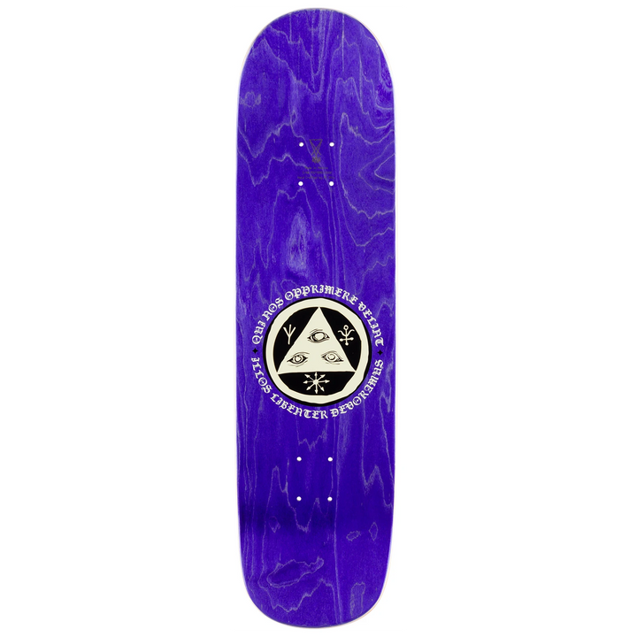 Welcome Tonight I'm Yours on Big Bunyip 8.5 Skateboard Deck