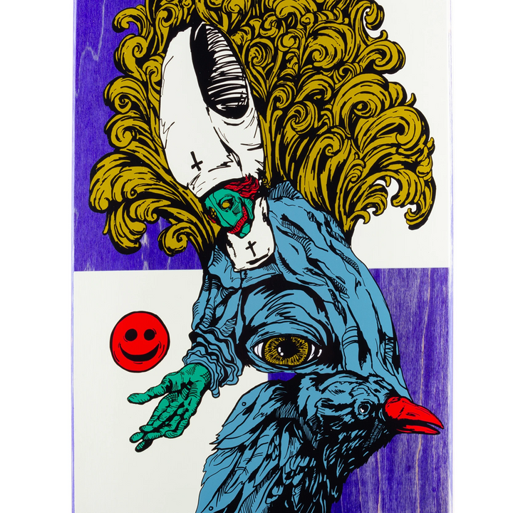 Welcome Tonight I'm Yours on Big Bunyip 8.5 Skateboard Deck