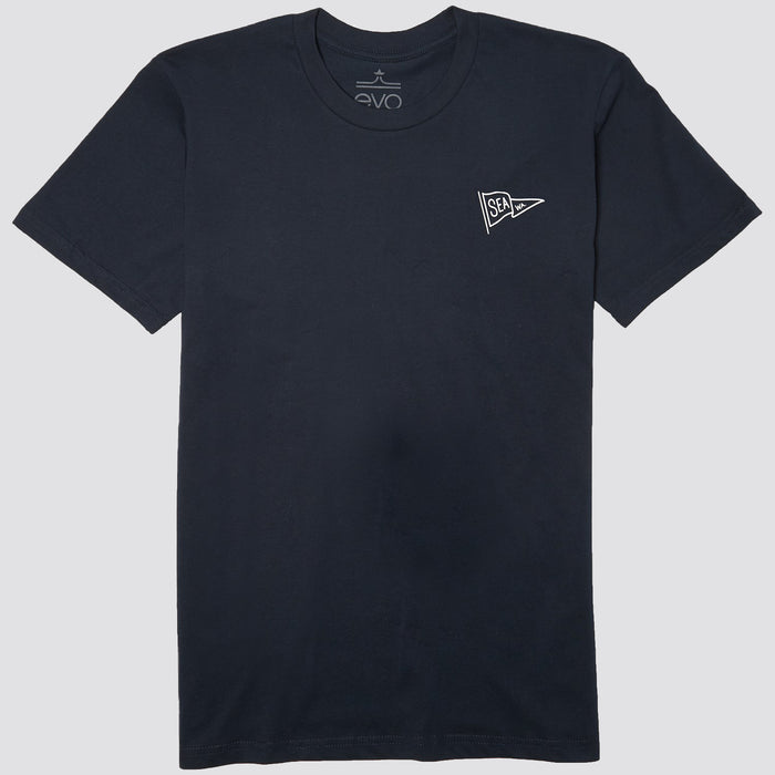 evo Seattle Pennant T-Shirt - Men's Navy