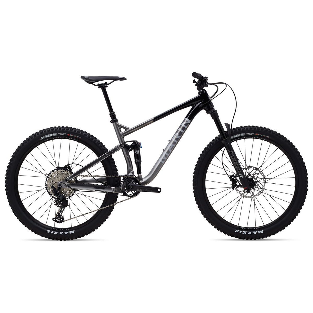 Marin Rift Zone 3 27.5 Complete Mountain Bike 2022 Gloss Black/Charcoal/Silver