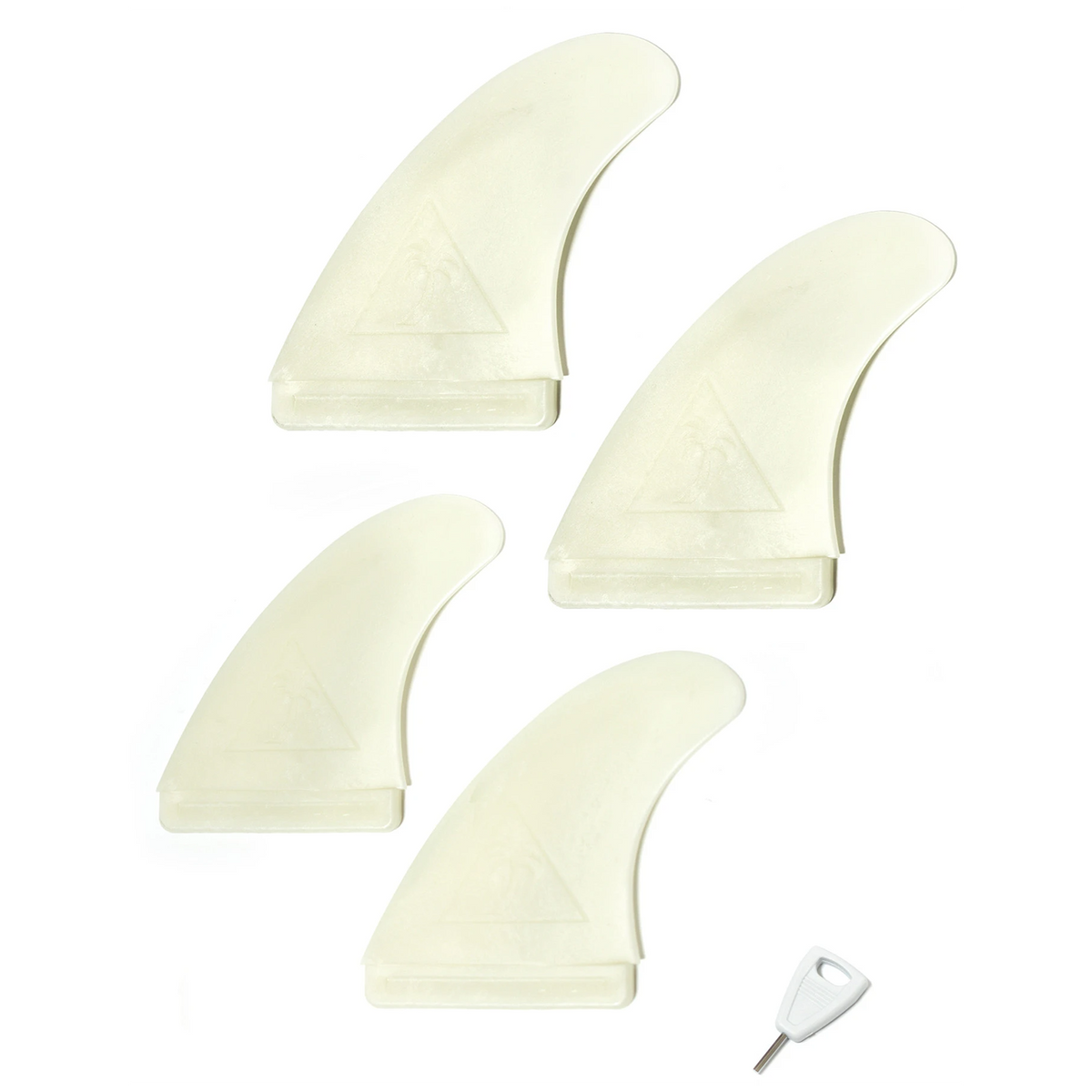Catch Surf Hi-Performance Quad Fin Set Natural