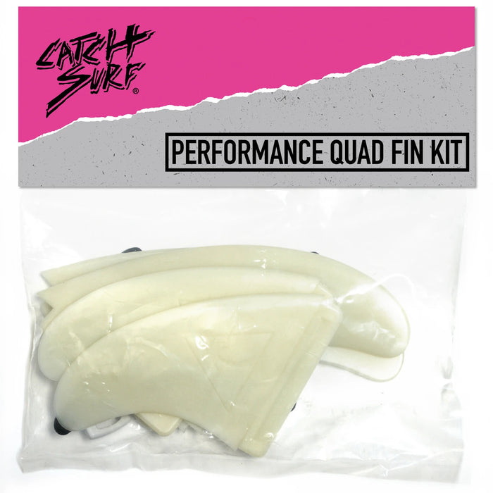 Catch Surf Replacement Quad Fin Set Natural