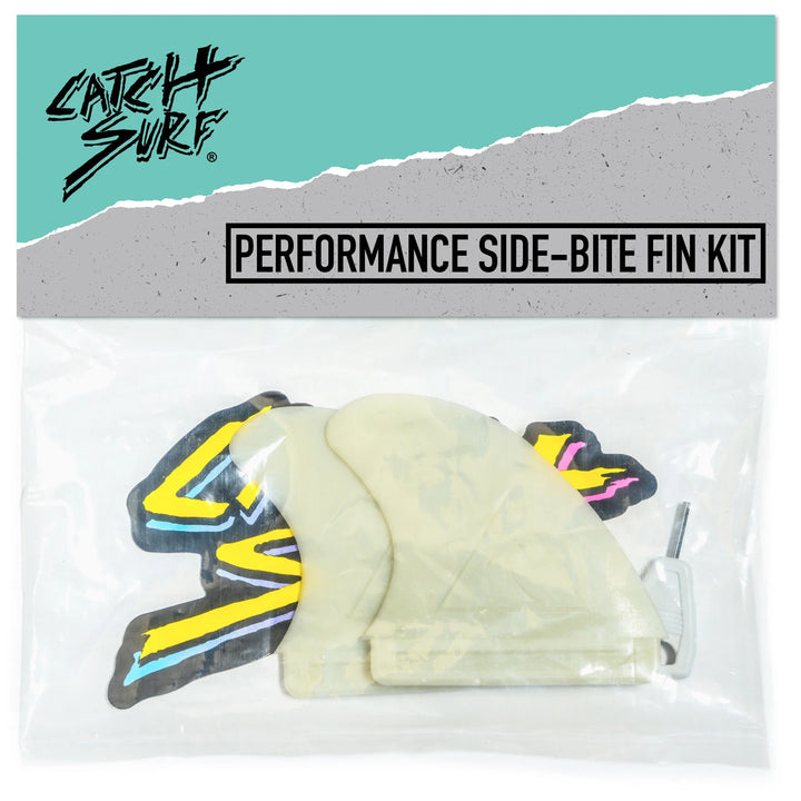 Catch Surf Hi-Performance Side Bite Twin Fin Set Natural