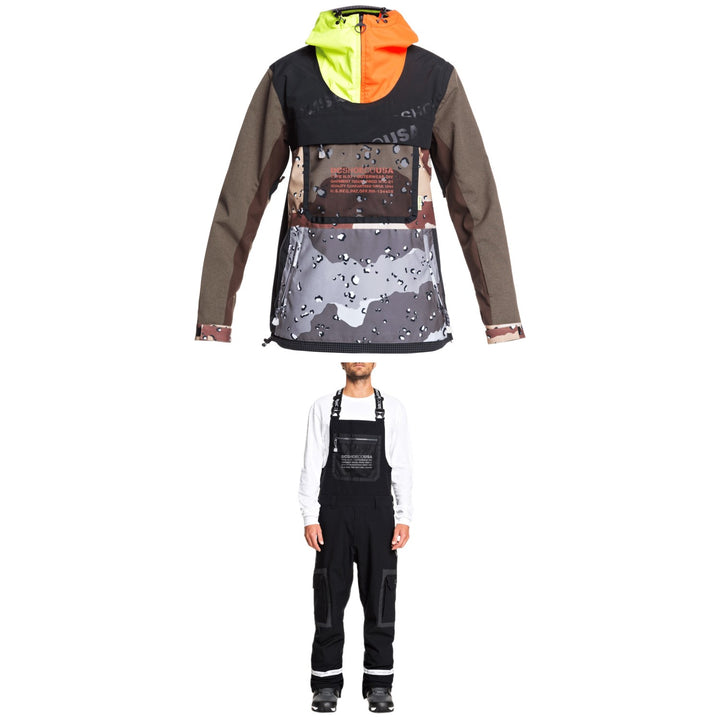 DC ASAP SE Anorak Jacket + Revival Bibs
