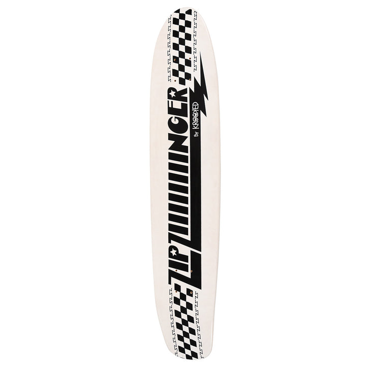 Krooked Zip Ziiiiiiinger 7.7 Skateboard Deck