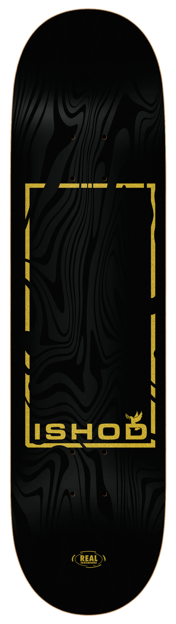 Real Ishod Marble Dove Full 8.5 Skateboard Deck