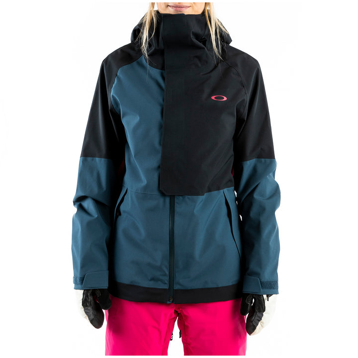 Oakley Camellia Jacket - Women's Black/Blue